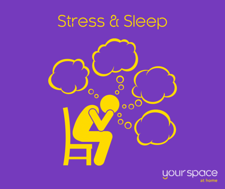 Are you too stressed to sleep properly? • Your Space at Home